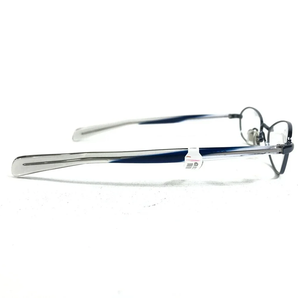 BCPC BP-151 COL.27 Eyeglasses Frames Clear Blue Round Oval Wire Rim 51-18-140